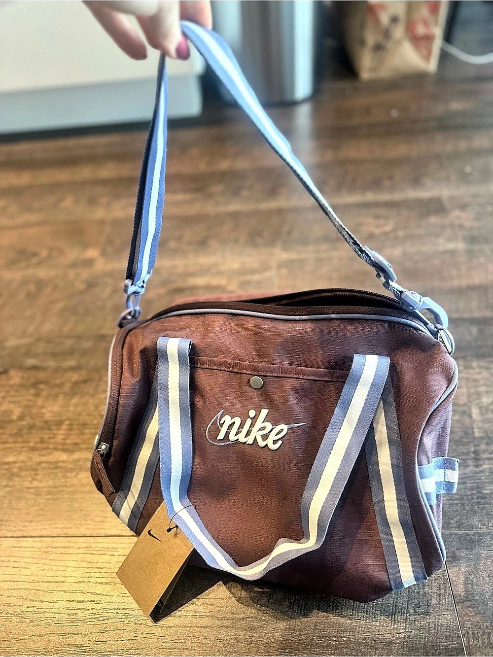 Nike Heritage Retro Duffel Bag Women's Training Bag Sports Casual NWT DR6261-502